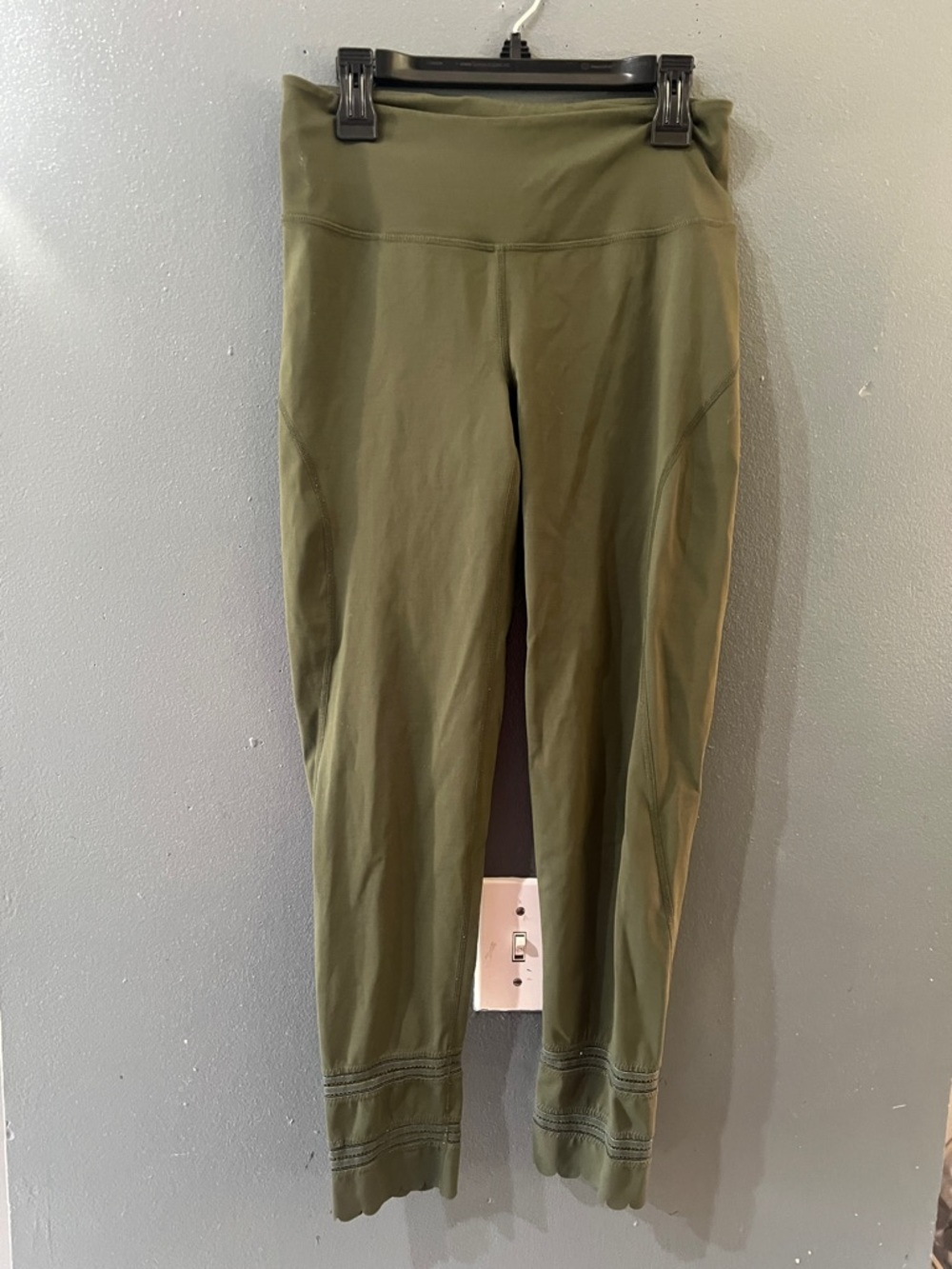 Free people olive green leggings